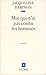 Moi qui n'ai pas connu les hommes by Jacqueline Harpman