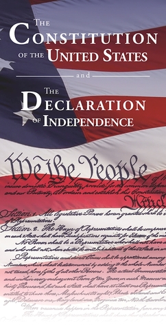 Book cover: The Constitution of the United States and The Declaration of Independence by Founding Fathers