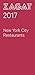 2017 NEW YORK CITY RESTAURANTS (Zagat)