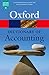 A Dictionary of Accounting