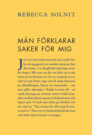 Män förklarar saker för mig