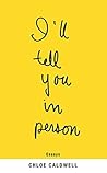 I'll Tell You in Person Book cover for I'll Tell You in Person