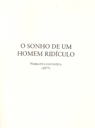 O sonho de um homem ridículo