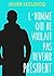 L'Homme qui ne voulait pas devenir Président (French Edition)