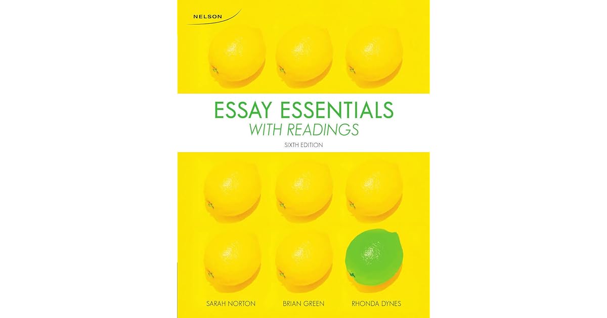 Essay essentials with readings 7th edition online picture
