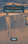 Sobre lo anterior