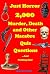 Just Horror - 2,000 Murder, Death and Other Macabre Quiz Ques... by Adrian Jones