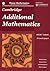Cambridge Additional Mathematics (4037) - Textbook + CD