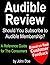 Audible: Audible Review: Sh...