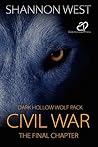 Book cover for Civil War (Dark Hollow Wolf Pack #15)