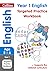 Collins KS1 Revision and Practice - New Curriculum – Year 1 English Targeted Practice Workbook