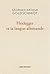 Heidegger et la langue allemande (PHIL/POLI/HIST) (French Edition)