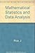 Mathematical Statistics and Data Analysis