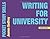 Writing for University (Pocket Study Skills, 17)