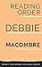 READING ORDER: Debbie Macom...