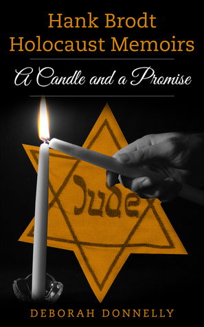 Capa do Livro Hank Brodt Holocaust Memoirs - A Candle and a Promise