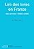Lire des livres en France des années 1930 à 2000
