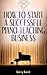How to Start a Successful Piano Teaching Business