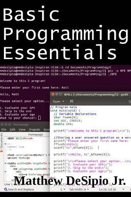 Basic Programming Essentials: Learn basic Batch, Html, C, and G and M code for CNC milling applications!