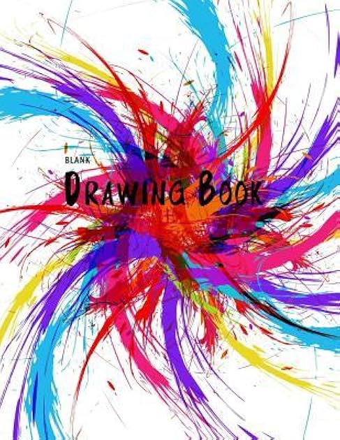 Blank Drawing Book: 150 Pages, 8.5