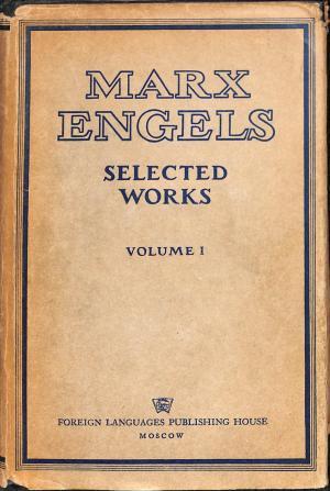 Marks və Engels, Seçilmiş əsərləri, 1 cild