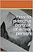 how to sketch a portrait of a real person