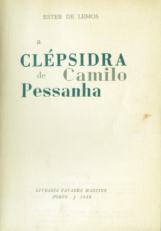 A Clépsidra de Camilo Pessanha