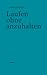 Laufen ohne anzuhalten. Erzählung