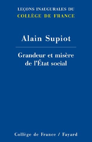 Grandeur et misère de l'État social