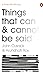 Things That Can and Cannot ...