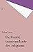 De l'unité transcendante des religions (French Edition)