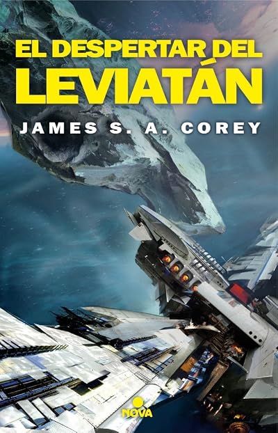Portada de El despertar del leviatán, de James S.A. Corey