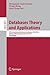Databases Theory and Applic...