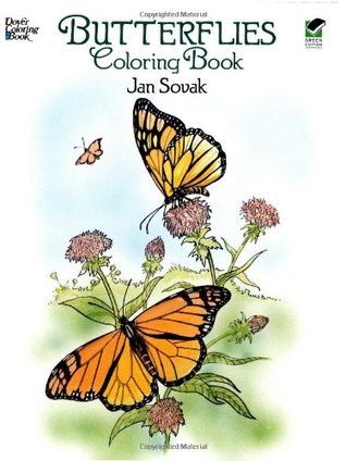 Butterflies Coloring Book (Paperback)
