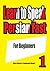 Learn to Speak Persian Fast: For Beginners