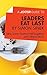 A Joosr Guide to... Leaders Eat Last by Simon Sinek: Why Some Teams Pull Together and Others Don't
