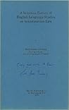 A Selective Survey of English Language Studies on Scandinavian Law
