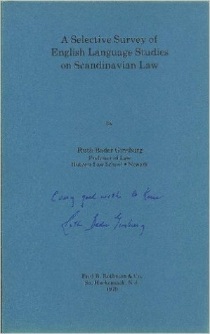 A Selective Survey of English Language Studies on Scandinavian Law