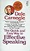 The Quick and Easy Way to Effective Speaking by Dorothy Carnegie