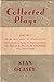 Collected Plays - Volume One