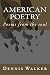 American Poetry