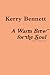 A Warm Brew for the Soul by Kerry Bennett