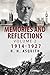 Memories and Reflections, Volume 2: 1914-1927