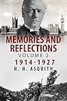 Memories and Reflections, Volume 2: 1914-1927