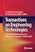 Transactions on Engineering Technologies: International MultiConference of Engineers and Computer Scientists 2014