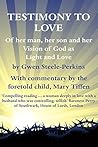 Testimony to Love Testimony to Love