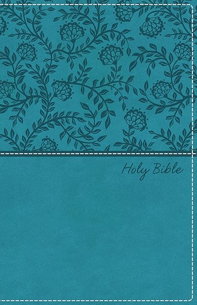 KJV, Deluxe Gift Bible, Leathersoft, Teal, Red Letter, Comfort Print: Holy Bible, King James Version