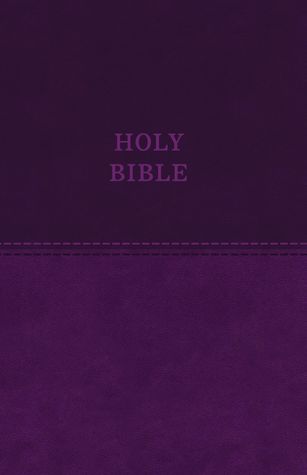 KJV, Value Thinline Bible, Leathersoft, Purple, Red Letter, Comfort Print: Holy Bible, King James Version (Imitation Leather)
