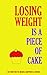 Losing Weight is a piece of cake: Eat your way to health, happiness and success