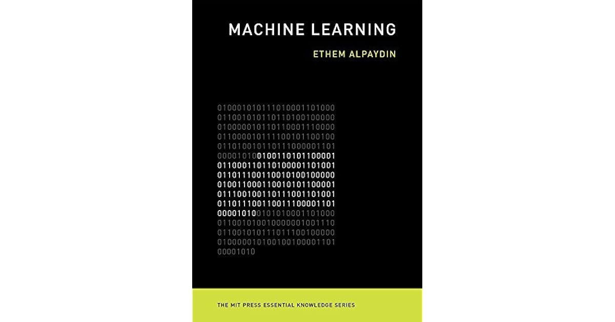 introduction to machine learning ethem alpaydin